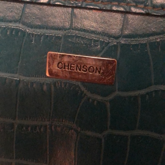 Chenson Aqua Blue Handbag - Picture 2 of 6